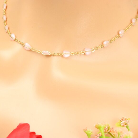 "Minimalist Necklace – Timeless, Elegant Jewelry for Her, MAR091183 - Picture 6 of 9